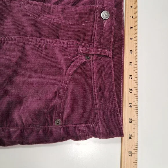 Patagonia Organic Cotton Corduroy Pants in Burgundy- size 29 - Picture 7 of 11